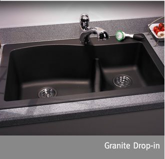 Swanstone Granite Drop-in Sinks