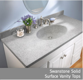 Solid Surface Vanity Tops & Sinks