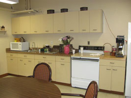 Break Room Counters and Cabinets